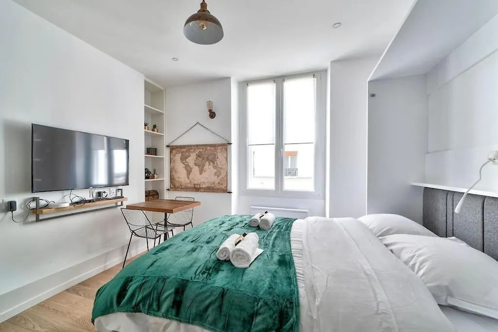 Magnifique Studio Au Coeur De Paříž Apartmán